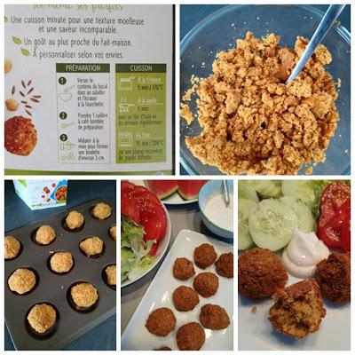 Falafels pois chiches, curry & cumin - Jean Martin Nouveau Bio 2019