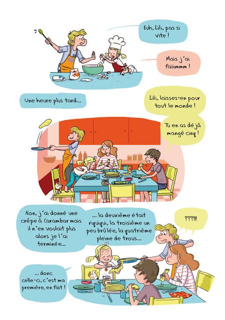 Lili Pirouli tome 5 - c'est moi la cheffe ! extrait 1 - aux éditions Des ronds dans l'O