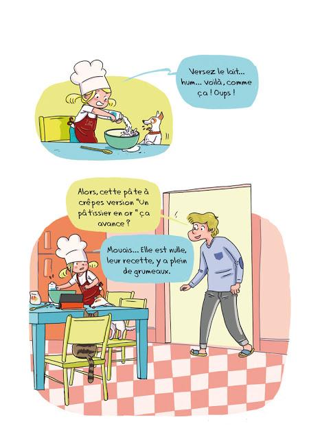 Lili Pirouli tome 5 - c'est moi la cheffe ! extrait 2 - aux éditions Des ronds dans l'O