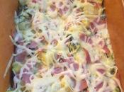 Cocotte courgettes pommes terre jambon