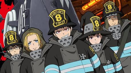 L’anime qui fait monter la température cet été c’est Fire force !