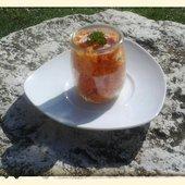 Mise à l'honneur 57 Verrine de carottes rapé - La cuisine de poupoule