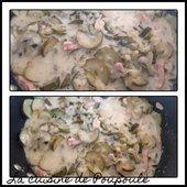 Mise à l'honneur 57 Courgette à la vache qui rit et lardon - La cuisine de poupoule