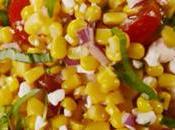 Recette salade maïs tomate