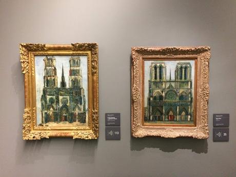 Exposition permanente à L'orangerie Les Nymphéas et temporaire devenue permanente la collection de Jean Walter et Paul Guillaume