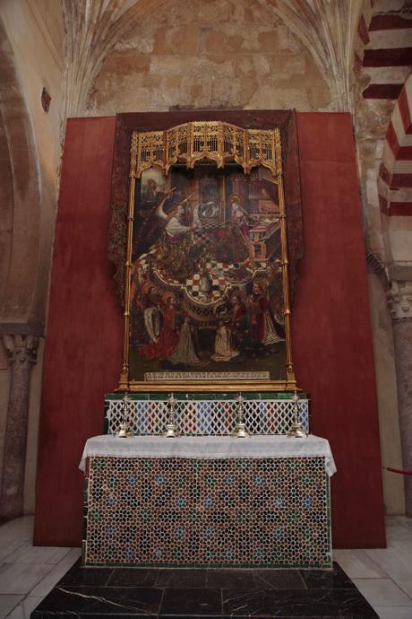 7 Les donateurs dans l’Annonciation 1475 Anunciacion_Pedro de cordoba Catedra Cordoba ensemble