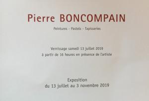 Galerie EMILIANI à Dieulefit (Drôme) Exposition BONCOMPAIN 13 Juillet au 3 Novembre 2019