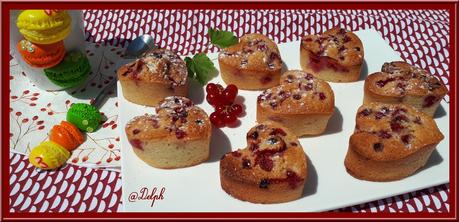 Financiers aux groseilles Financiers aux groseilles