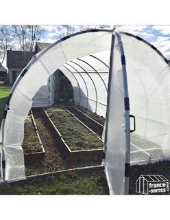 Bientôt une nouvelle serre dans le jardin