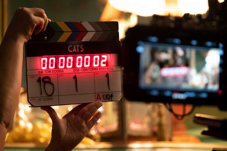 Première vidéo de tournage pour la comédie musicale Cats de Tom Hooper Première vidéo de tournage pour la comédie musicale Cats de Tom Hooper