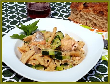 Pâte au saumon et aux courgettes au cookéo Pâte au saumon et aux courgettes au cookéo