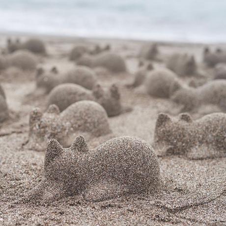 Neko Cup, des moules pour créer d’adorables pâtés de sables en forme de chats