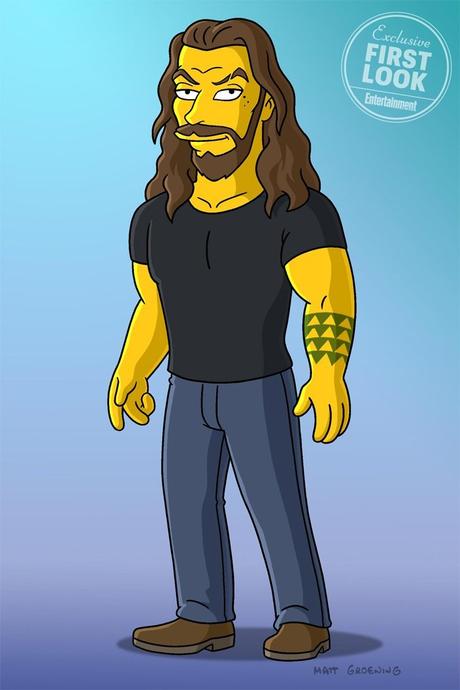 Jason Momoa invité d’honneur d’un épisode des Simpson