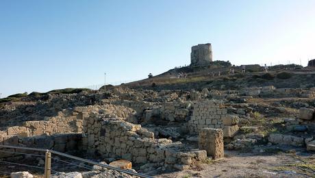 Le joli site archéologique de Tharros