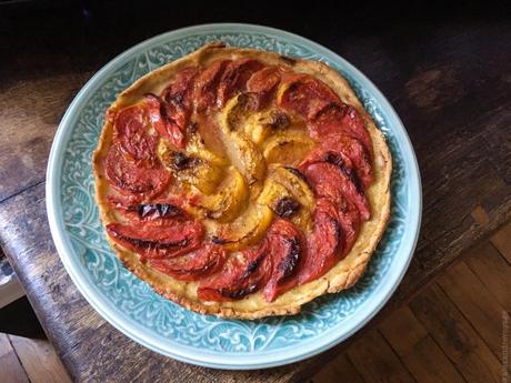 Plaisir d’été – Ma tarte à la tomate