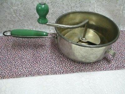 foley food mill vintage food mill strainer masher 7 wooden green handle wood knob foley food mill recipes