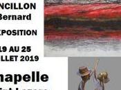 L’Art Chapelle Noyers Cher- exposition Christine Goujon Bernard Ancillon 19/25 Juillet 2019