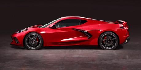 Corvette C8 Stingray: moteur central