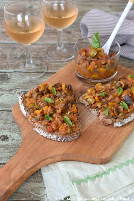 Caponata sicilienne Caponata sicilienne