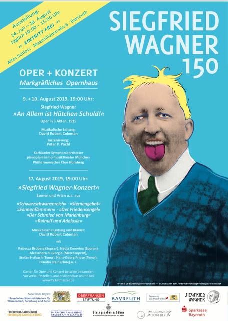 Bayreuth fête le 150ème anniversaire de Siegfried Wagner.