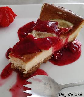 Cheesecake au citron Cheesecake au citron