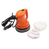Comparatif: Meilleures polisseuses auto professionnelles pour 2019 sourcing map Orange 12V allume-cigare ronde polissage cire Machine polisseuse Cire pour Auto Voiture