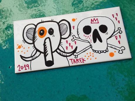 Faïences métro customisées