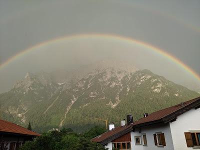 Die Brücke zur Walhalla am Karwendel