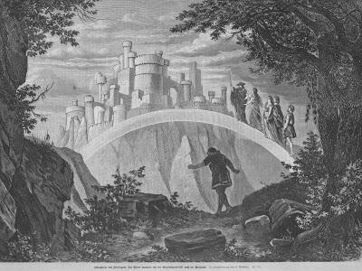 Die Brücke zur Walhalla am Karwendel Die Brücke zur Walhalla am Karwendel