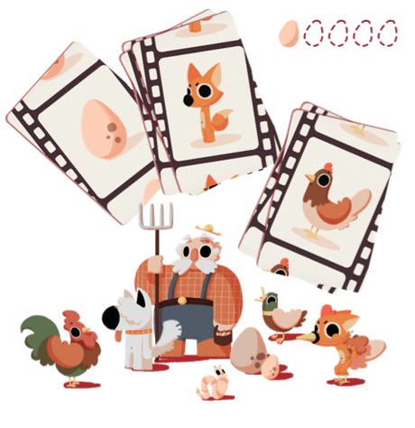 Test de Poule Poule de Charles Bossart chez Pixie Games Test de Poule Poule de Charles Bossart chez Pixie Games