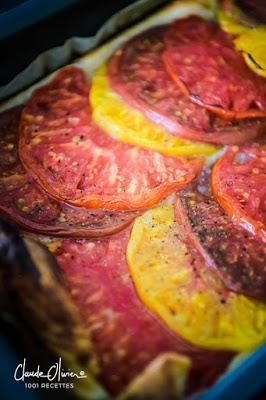 Ma tarte à la tomate comme en Provence !