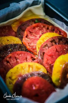 Ma tarte à la tomate comme en Provence !