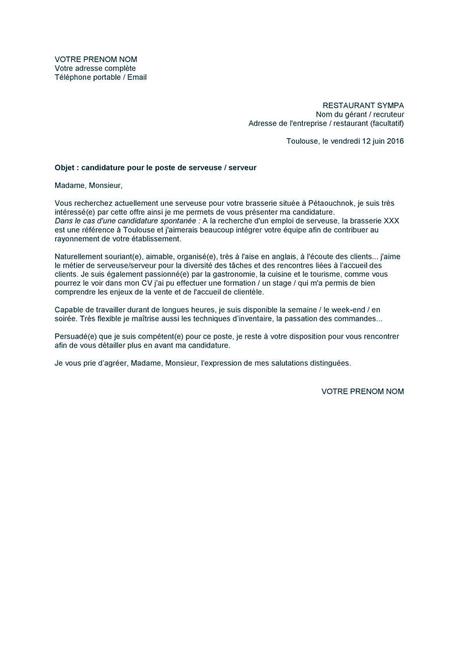 lettre de présentation d’entreprise  Paperblog