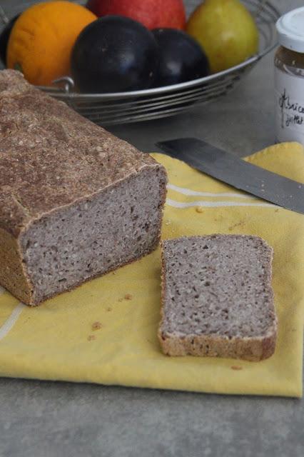 Cuillère et saladier : Pain de sarrasin fermenté (sans gluten - IG bas)