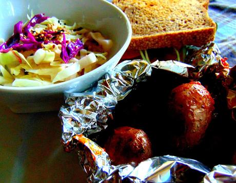 Petites pommes de terre épicées en papillotes Petites pommes de terre épicées en papillotes