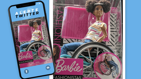Une poupée noire et en fauteuil : la nouvelle Barbie® de Mattel fait sensation !