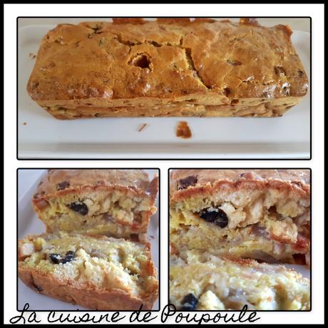 Cake aux aubergines coppa mozza au curcuma Cake aux aubergines coppa mozza au curcuma