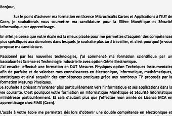 lettre de motivation emploi saisonnier mairie  À Découvrir