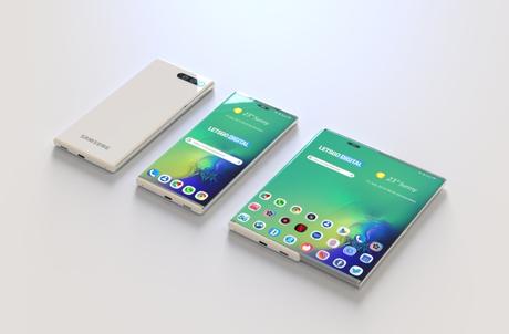 Samsung : un nouveau brevet pour un smartphone avec un écran extensible !
