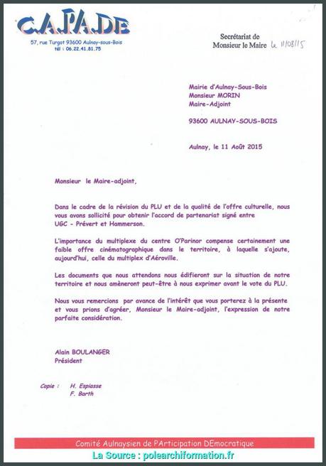 De Base Lettre De Demande De Partenariat Pour Association Lettre ...