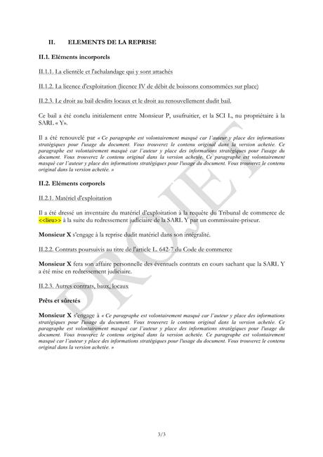 Protocole d'accord transactionnel sous conditions suspensives - Openflow