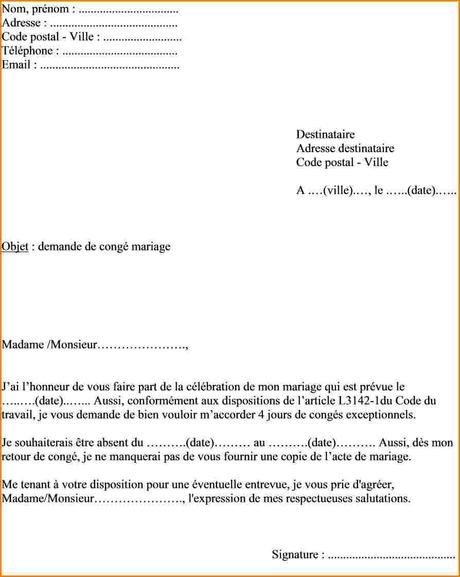 Lettre De Dénonciation Caf Unique Modele Lettre Mariage Mise En ...