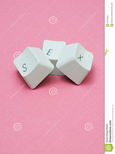 lettre de sexe Mot de sexe avec des clés photo stock. Image du lettre - 23712454