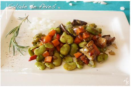 Salade de fèves