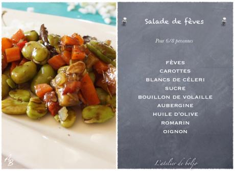 Salade de fèves