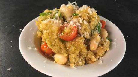 Risotto de quinoa haricot et courgette au thermomix