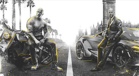 Affiche Dolby Cinema pour Fast & Furious : Hobbs & Shaw de David Leitch