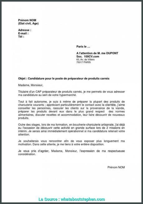 Nouveau Lettre De Motivation Préparateur En Pharmacie Hospitaliere ...
