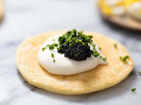 Recette blinis farine de seigle ww