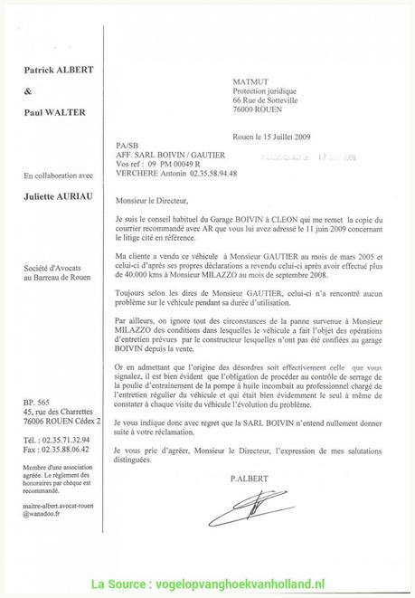 Plus Récent Exemple De Lettre Pour Avocat Modele De Lettre Pour ...